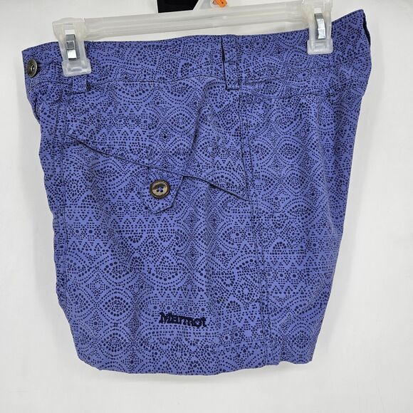 Marmot Shorts Womens Small Ginny Purple Black Hiking Outdoors S Casual - Picture 8 of 10